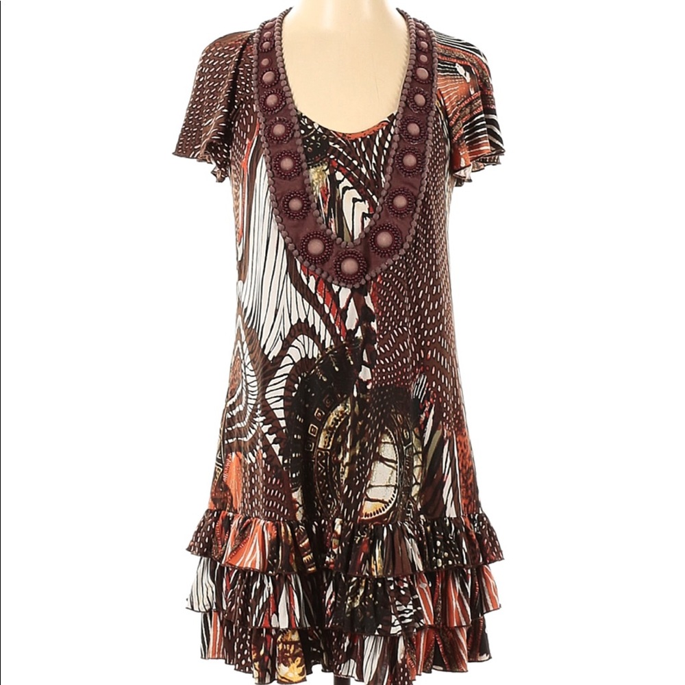Ranna Gill for Anthropologie Tribal Dress Size M